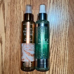 BBW Diamond Shimmer Magic in the Air/warm vanilla sugar